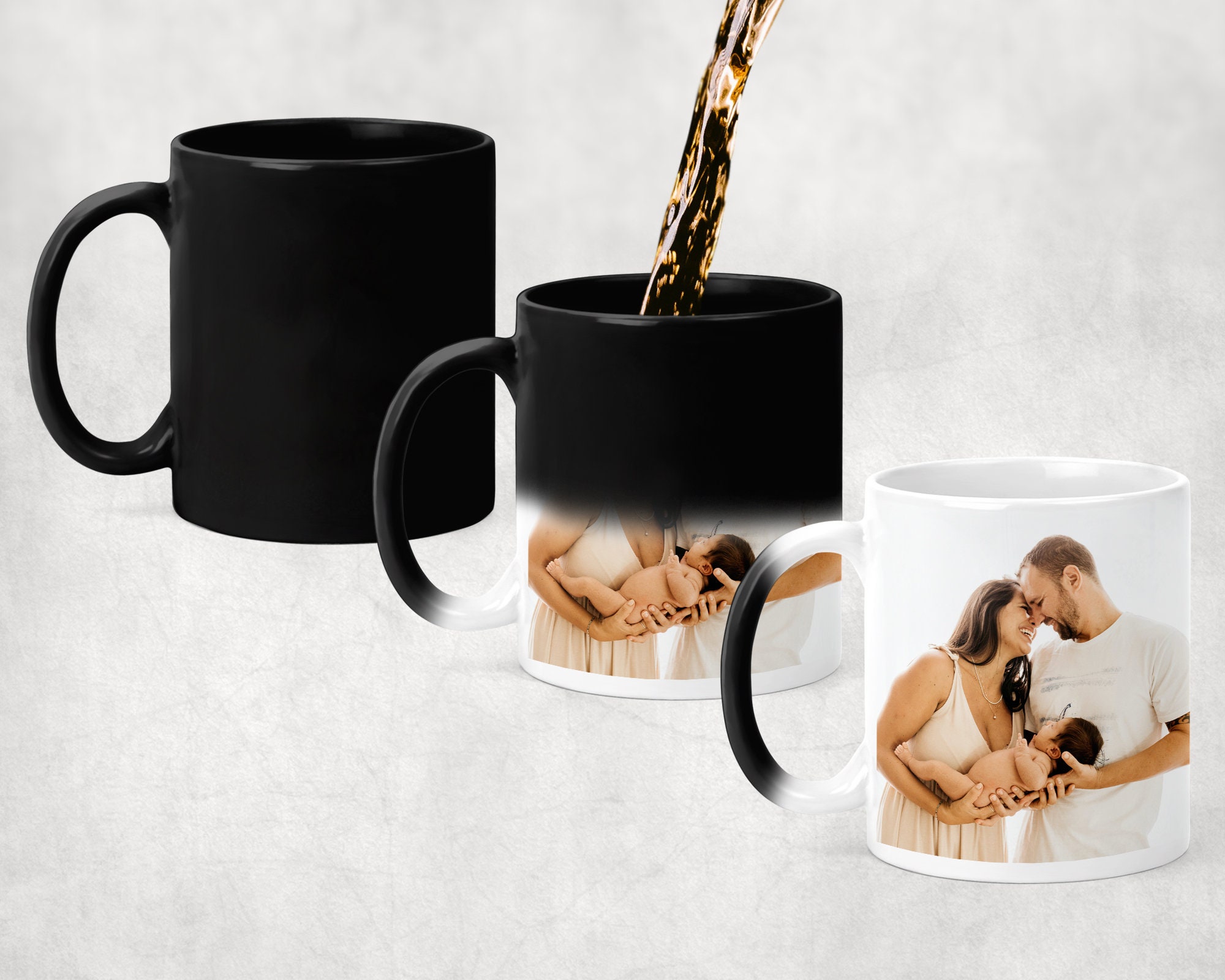 Coffee Tea Images - Tazza regalo personalizzata, con foto, logo,
