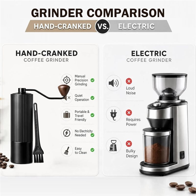 Macinacaffè Manuale B23B, Maci - Burr Hand Grinder recensione e prezzo