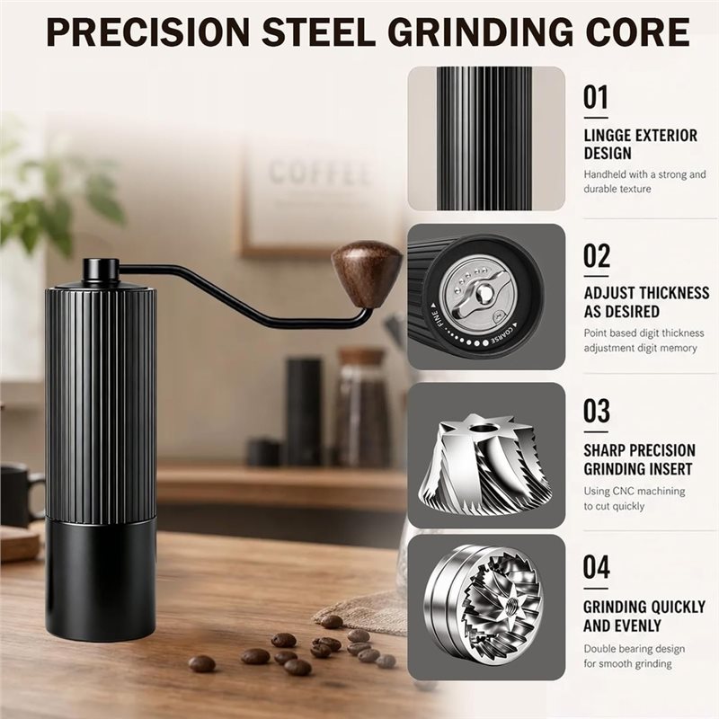 Macinacaffè Manuale B23B, Maci - Burr Hand Grinder recensione e prezzo