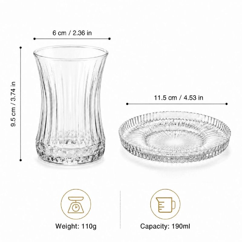 Set di 2 Tazze e Piattini in V - Coffee Tea And Sugar Set recensione e prezzo
