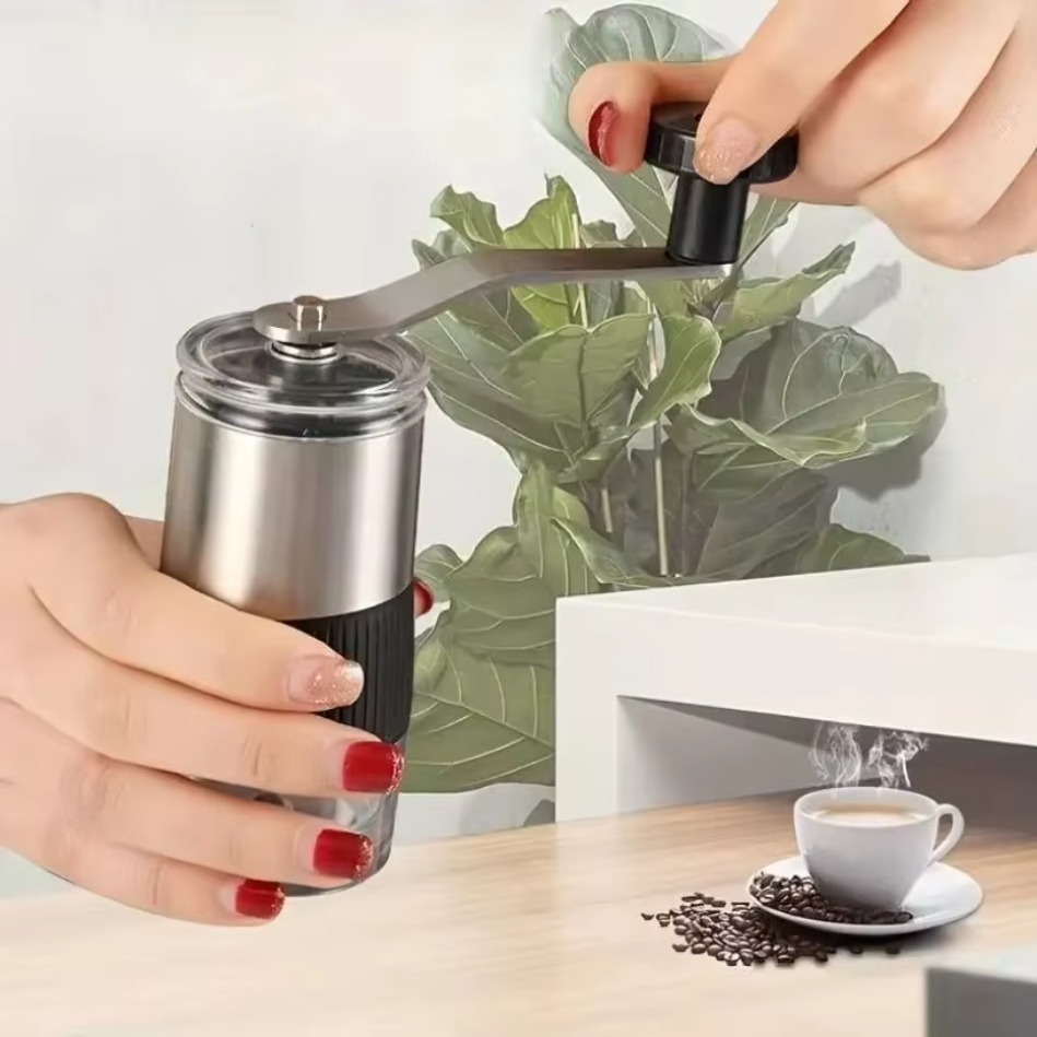 Macinacaffè manuale, con regol - Burr Hand Grinder recensione e prezzo